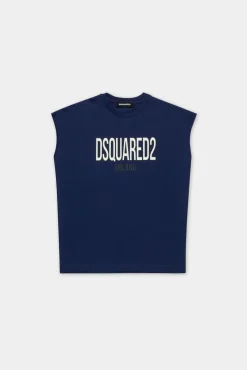 D2Kids Junior Sleeveless Logo T-Shirt