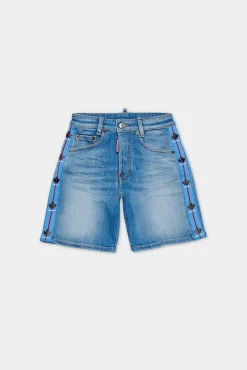 D2Kids Junior Tape Jean Shorts