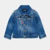 D2Kids Newborn Medium Preppy Wash Jean Jacket