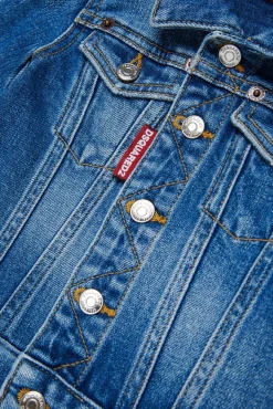 D2Kids Newborn Medium Preppy Wash Jean Jacket