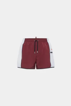 Dsquared2 Boxeur Maple Leaf Midi Swim Boxer