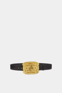 Dsquared2 Boxeur Plaque Belt