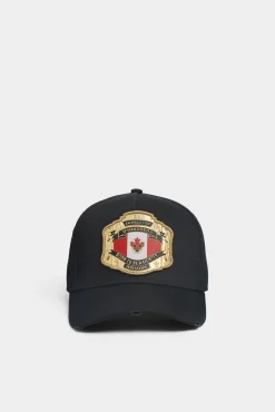 Dsquared2 Boxeur Shiny Patch Baseball Cap