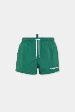 Dsquared2 Boxeur Side Stripe Midi Swim Boxer
