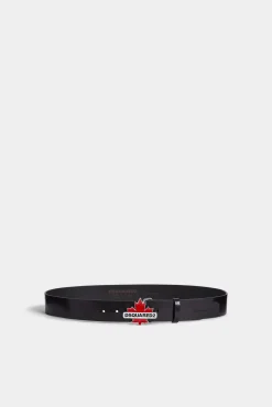Dsquared2 Leaf Plaque Belt