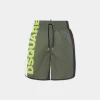 Dsquared2 Logo Colour-Block Midi Swim Boxer