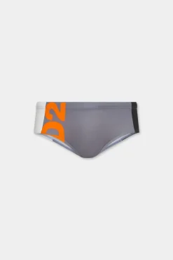 Dsquared2 Logo Colour-Block Swim Brief