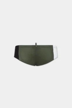Dsquared2 Logo Colour-Block Swim Brief