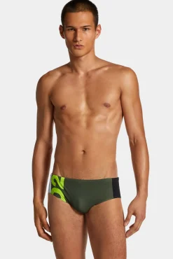 Dsquared2 Logo Colour-Block Swim Brief
