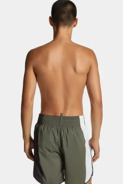 Dsquared2 Logo Colour-Block Midi Swim Boxer