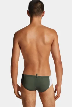 Dsquared2 Logo Colour-Block Swim Brief