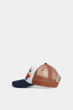 Dsquared2 Logo Embroidered Trucker Baseball Cap