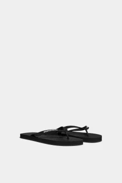 Dsquared2 Logo Flip Flops