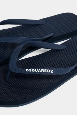 Dsquared2 Logo Flip Flops