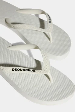 Dsquared2 Logo Flip Flops