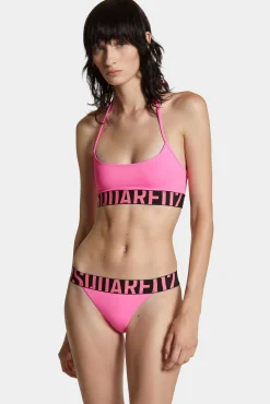 Dsquared2 Logo Halterneck Top