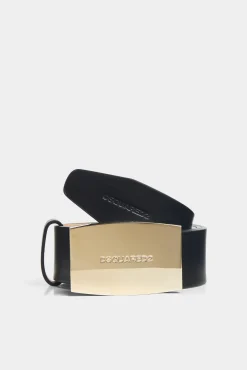 Dsquared2 Logo Plaque Belt