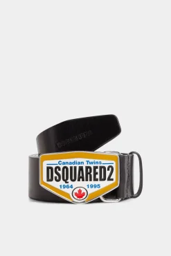 Dsquared2 Logo Plaque Belt