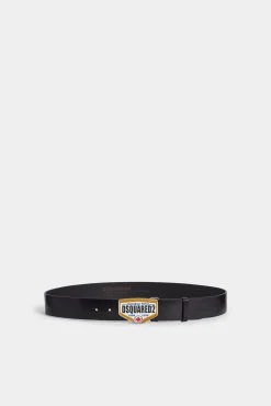 Dsquared2 Logo Plaque Belt