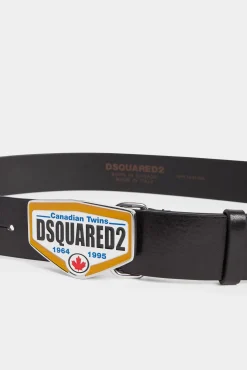 Dsquared2 Logo Plaque Belt