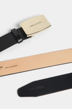 Dsquared2 Logo Plaque Belt