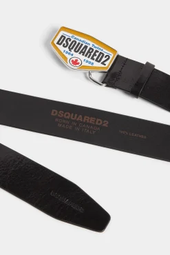 Dsquared2 Logo Plaque Belt