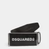 Dsquared2 Tonal Logo Plaque Belt