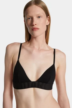 Dsquared2 Tonal Logo Triangle Bra