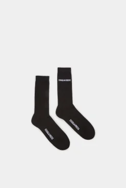 Dsquared2 Viscose Logo Socks