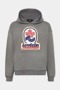 Dyed And Destroyed And Dirty Invicta Loose Fit Hoodie