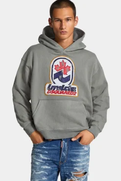 Dyed And Destroyed And Dirty Invicta Loose Fit Hoodie