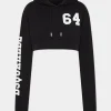 Dyed Cool Cropped Fit Hoodie