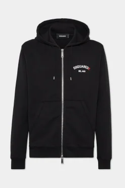 Dyed Cool Fit Zipped Hoodie