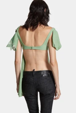 Dyed Jersey Deconstructed Top