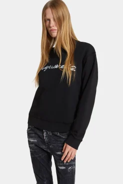 Dyed Just Right Fit Doodle Sweatshirt