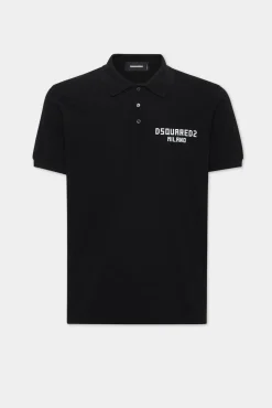 Dyed Tennis Fit Dsquared2 Milano Polo