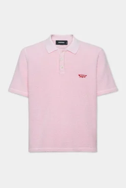 Dyed Tennis Fit Polo Sweatshirt