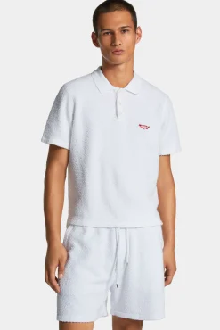 Dyed Tennis Fit Polo Sweatshirt