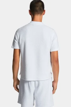 Dyed Tennis Fit Polo Sweatshirt