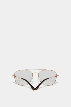 Dynamic Gold Optical Glasses