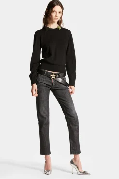 Easy Black Wash Jennifer Jeans