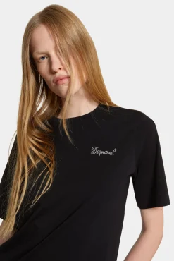 Easy Fit Crystal Logo T-Shirt