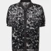 Embroidered Short Sleeve Shirt