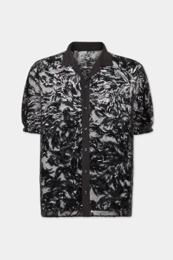Embroidered Short Sleeve Shirt