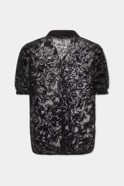 Embroidered Short Sleeve Shirt