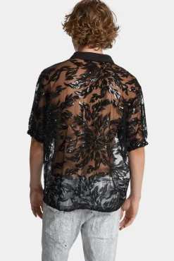 Embroidered Short Sleeve Shirt