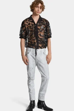 Embroidered Short Sleeve Shirt