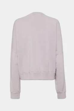Fade Dyed Onion Cropped Sweatshirt