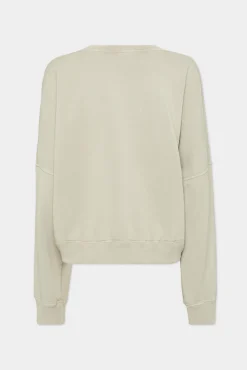 Fade Dyed Onion Cropped Sweatshirt