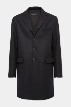 Felted Wool Soft Shoulder Coat